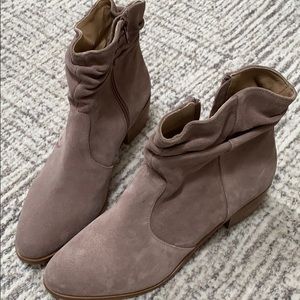 Brand new never worn Anthropologie slouch bootie